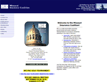 Tablet Screenshot of moinsurancecoalition.com
